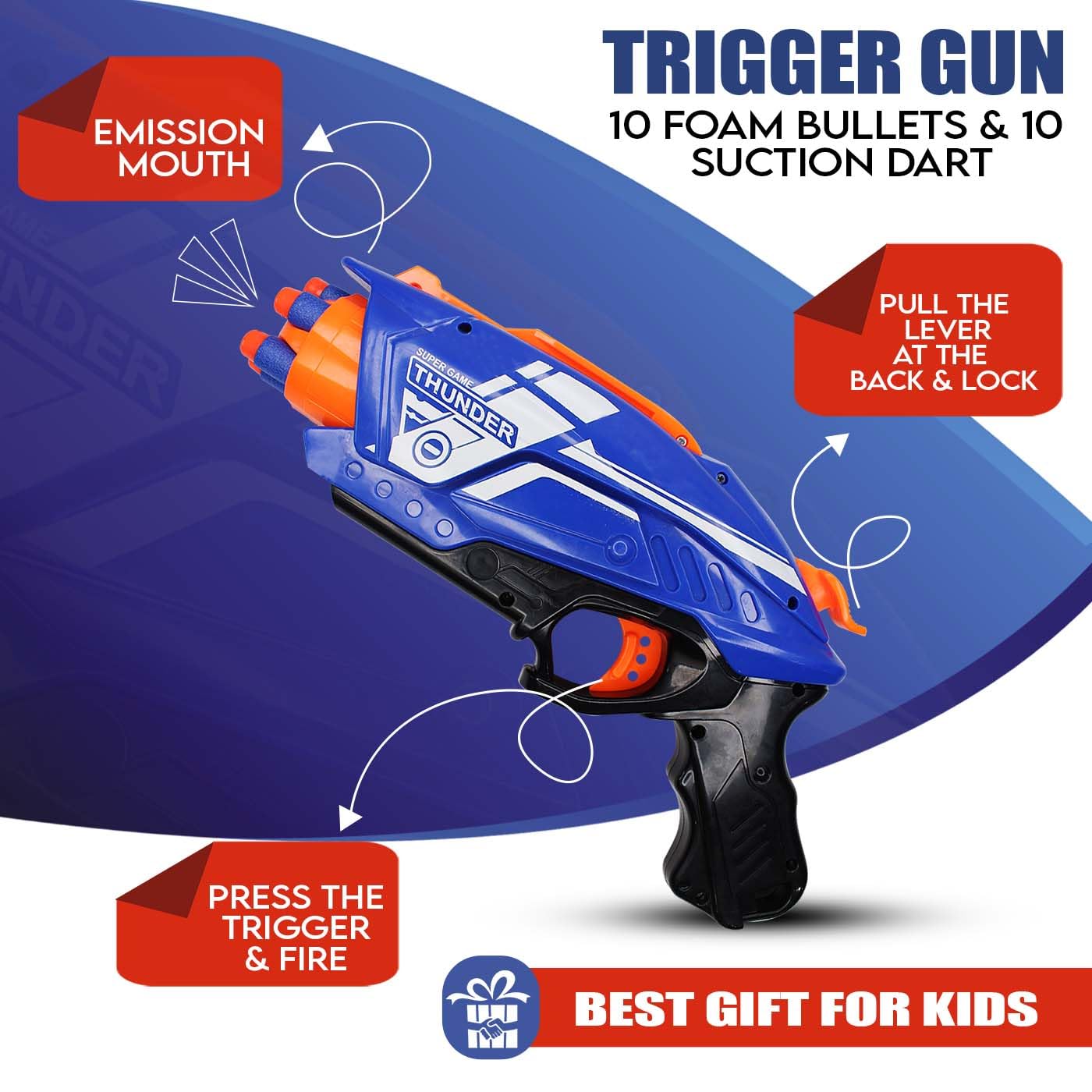 Soft Blaster Gun 