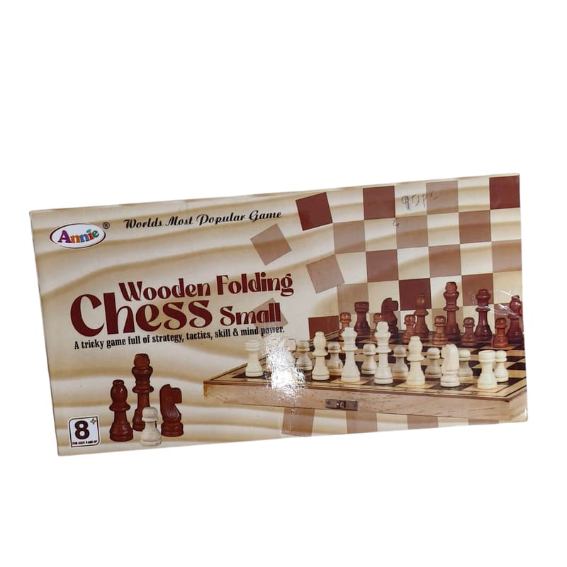 Wooden Folding Chess Small