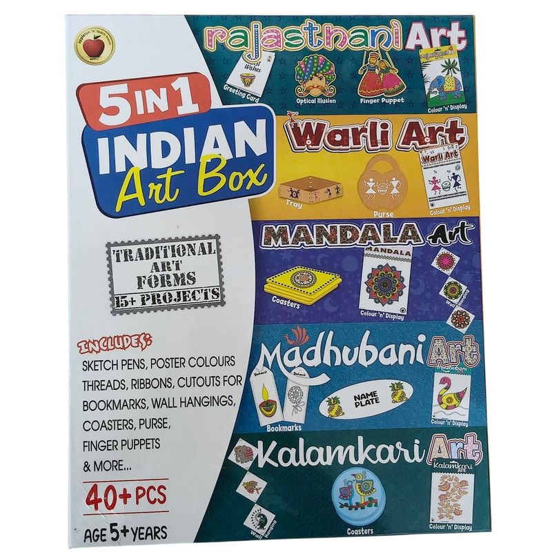 5in1 Indian Art Box