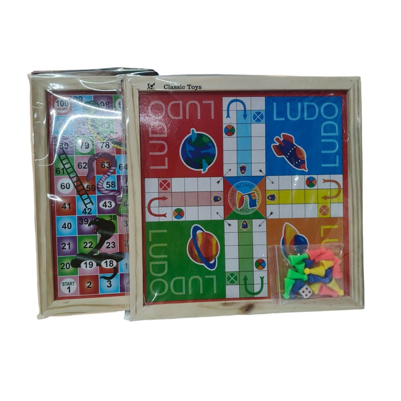 Snake ladder with ludo cover