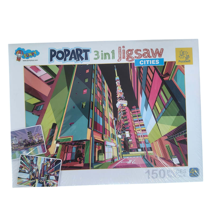 Popart 3in1 jigsaw