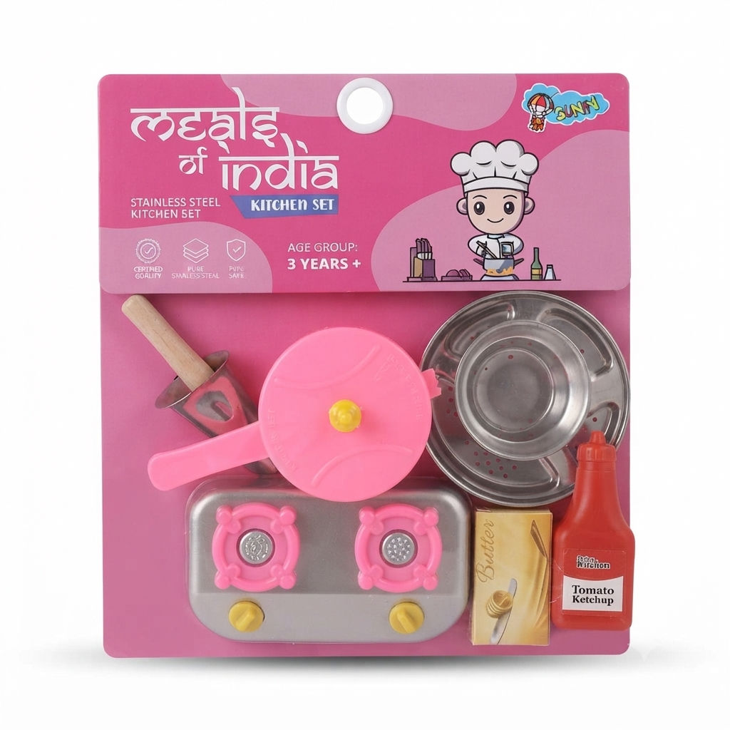 Meals of India kitchen set