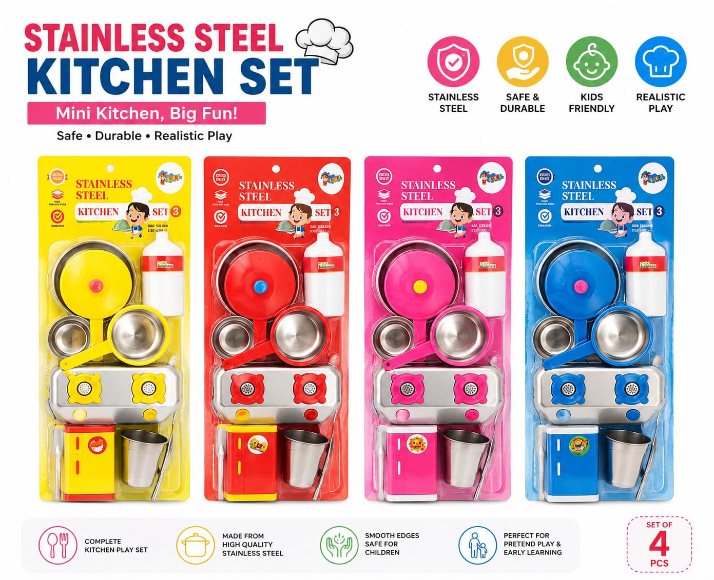 Kitchen set ss set 3