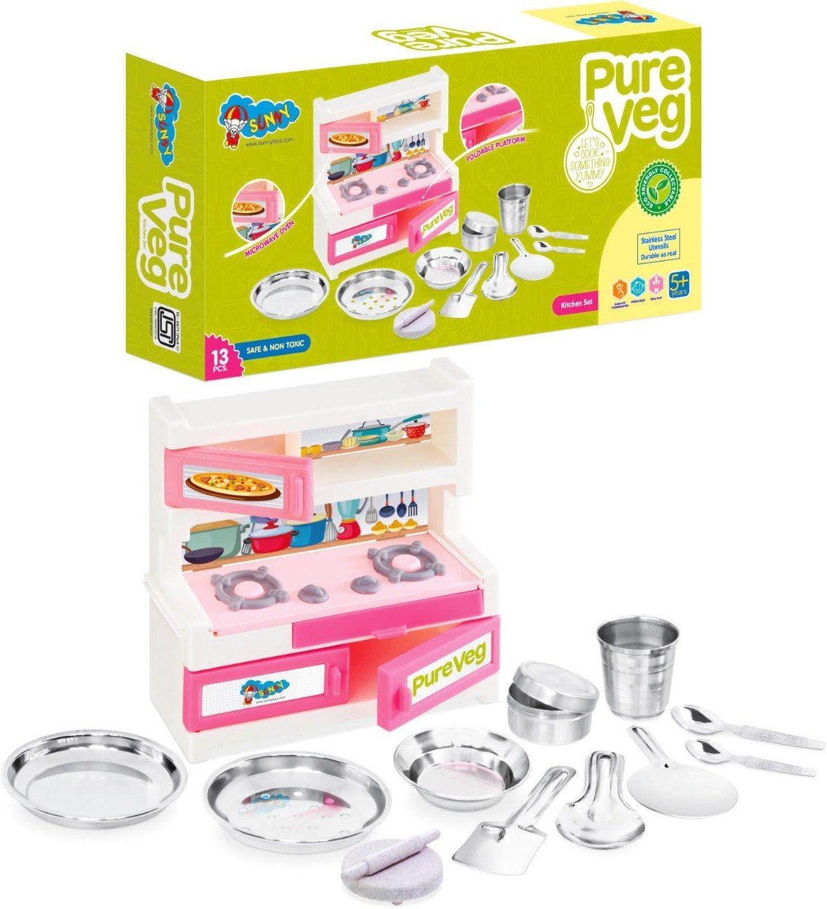 Pure veg kitchen set