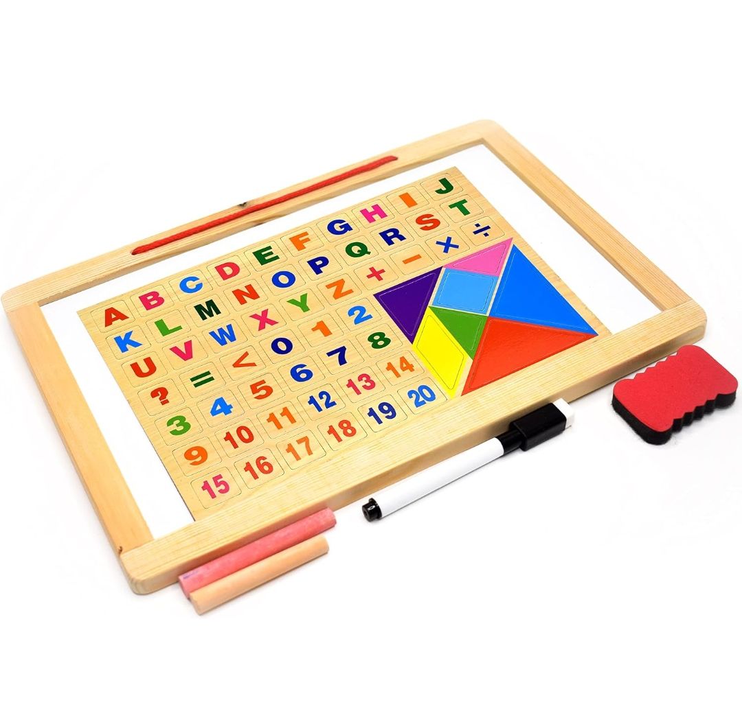 Wooden Magnetic Slate 02