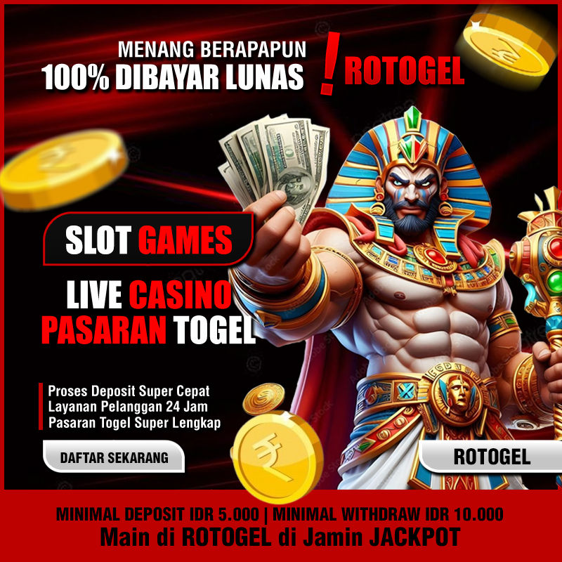 ROTOGEL ✮ Tempat Slot Maxwin Terpercaya Hari Ini Dengan RTP Akurat 2026