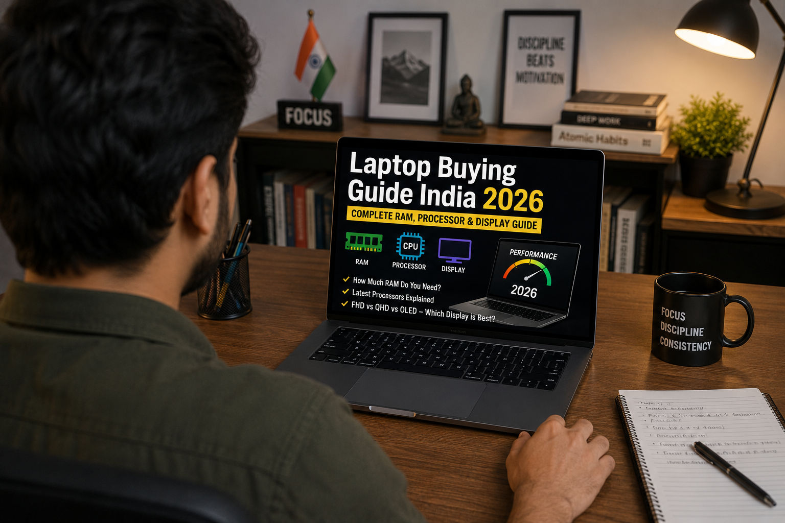 Laptop Buying Guide India 2026 — Complete RAM, Processor & Display Guide