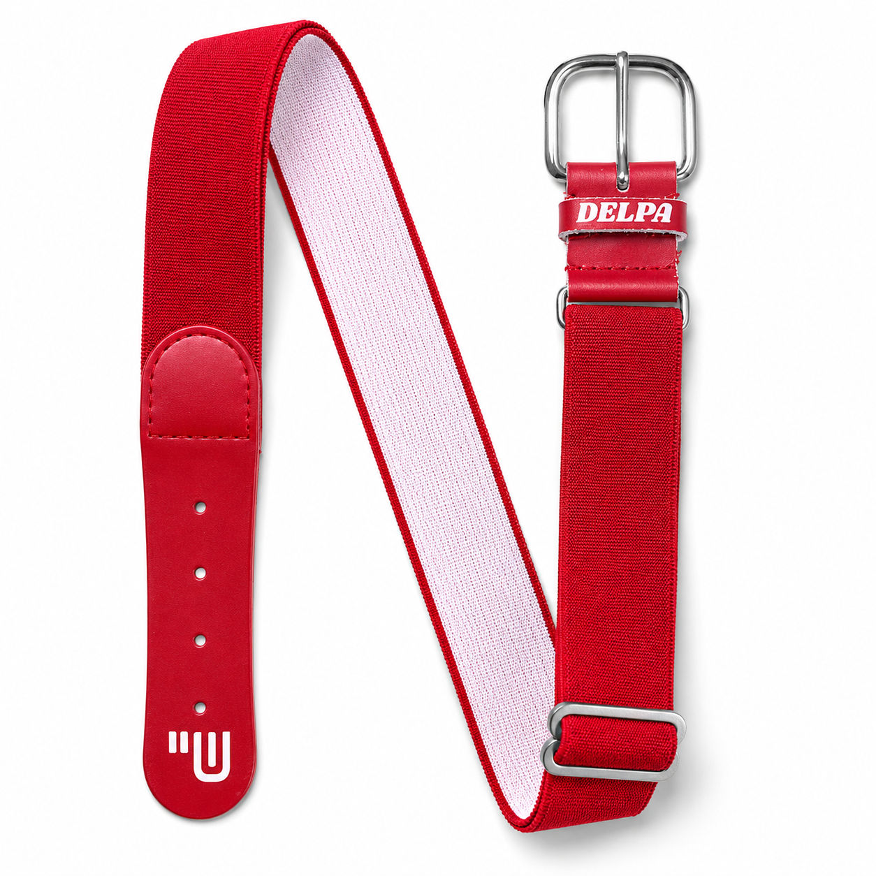 Correas de béisbol Delpa Tela/Goma Roja