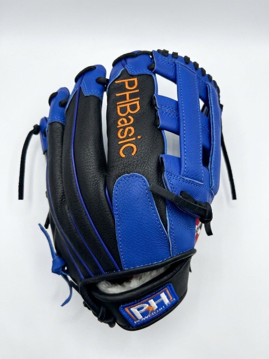 Guantes Powerhitter "12" infield PHBasic - Negro con Azul