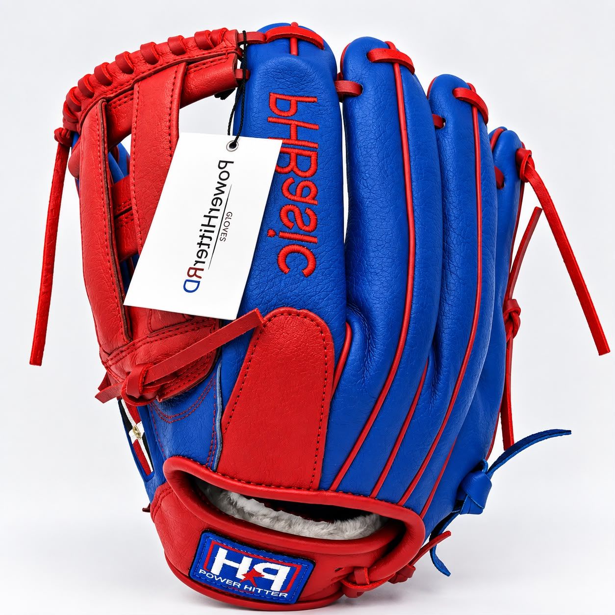 Guantes Powerhitter "12" Outfield PHBasic - Azul con Rojo - Zurdo