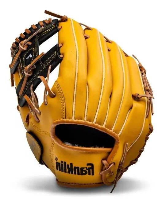Guantes Franklin "11" Outfield Zurdo Fieldmaster - Mostaza