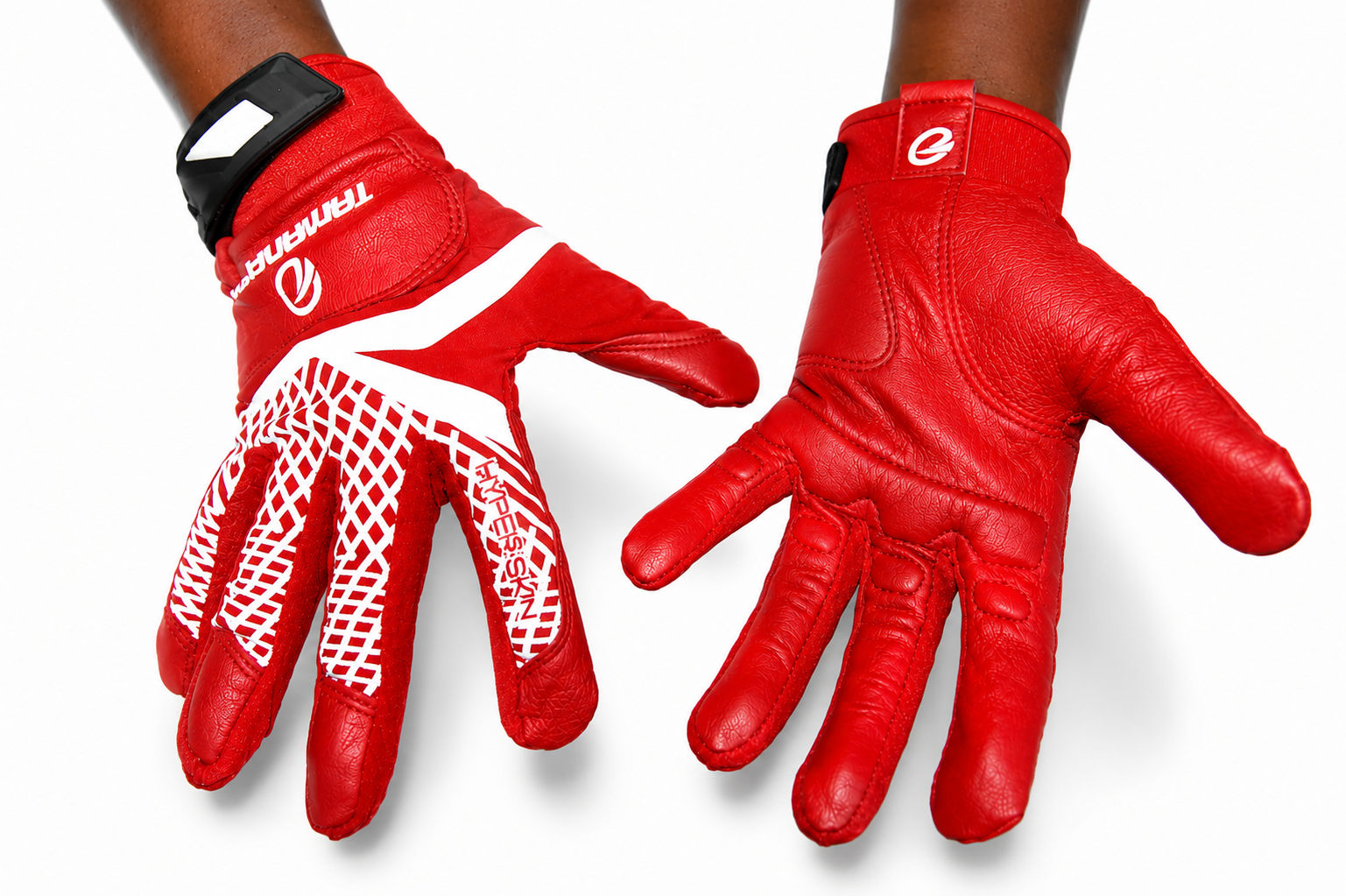 Guantillas Y-M Tamanaco Rojo con Blanco