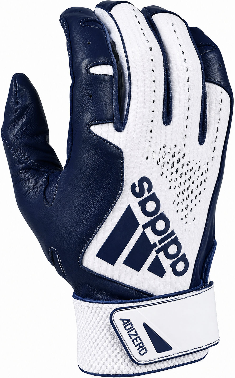 Guantillas XL Adidas Adizero 4.0 Leather Azul marino con Blanco