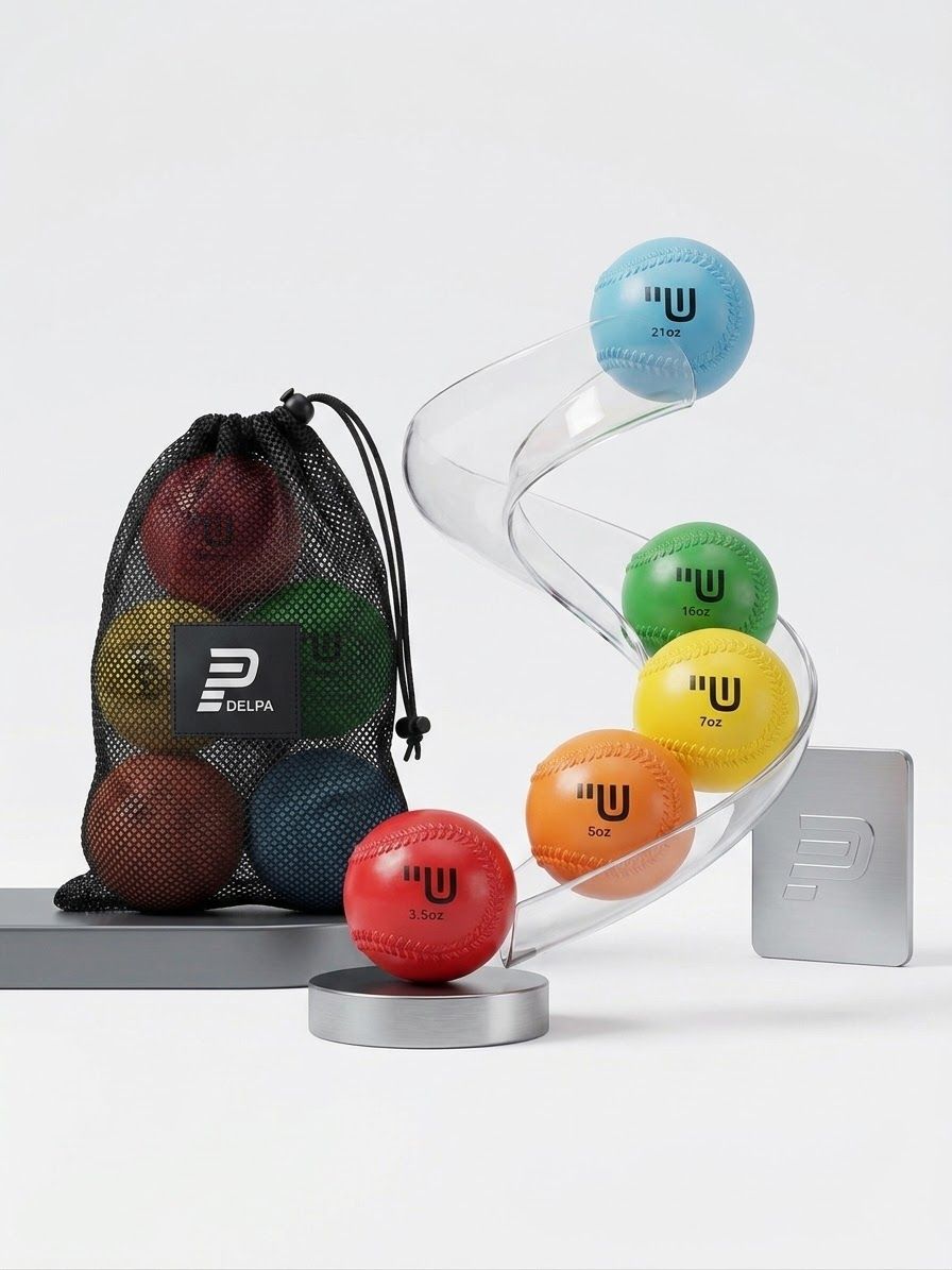 Set de pelotas medicinales Delpa x5