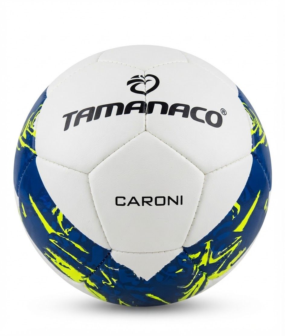 Pelotas/Balon de Futboll Tamanaco - Caroni Balnco con Azul Marino