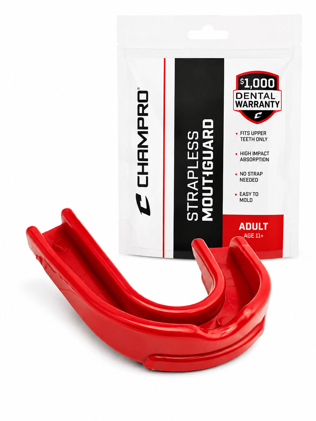 Protector de mandibulas Champro {A} Rojo