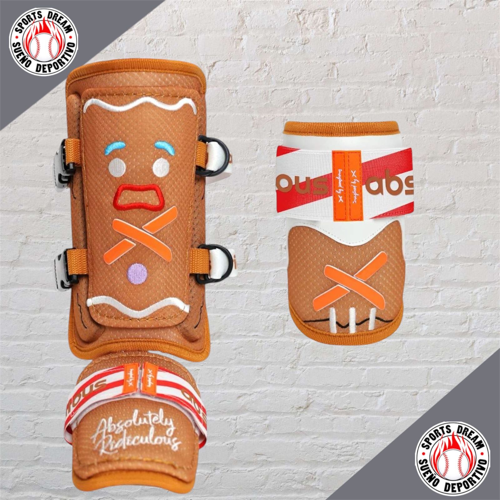 Set de protectores AriaByx Gingerbread Man Ice Cream Coll.