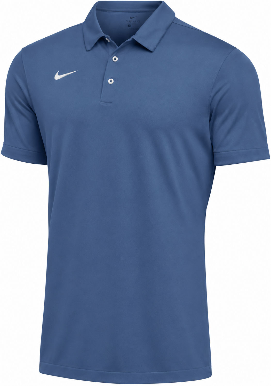 Camisetas M Nike Custom Team Dri-Fit Polo - Azul dusky