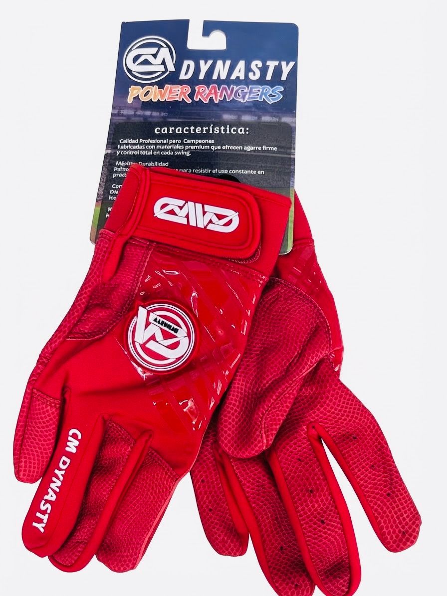 Guantillas L Dynasty Power Rangers - Rojo