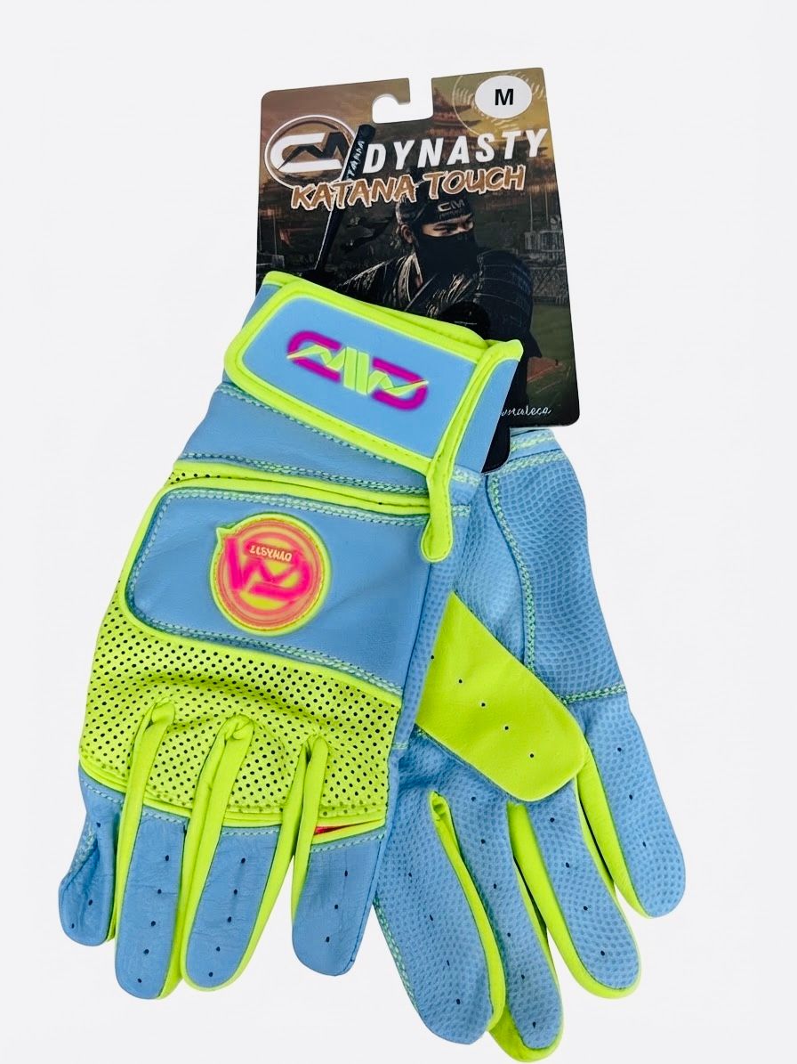 Guantillas M Dynasty Katana Touch - Verde F con Azul verdoso