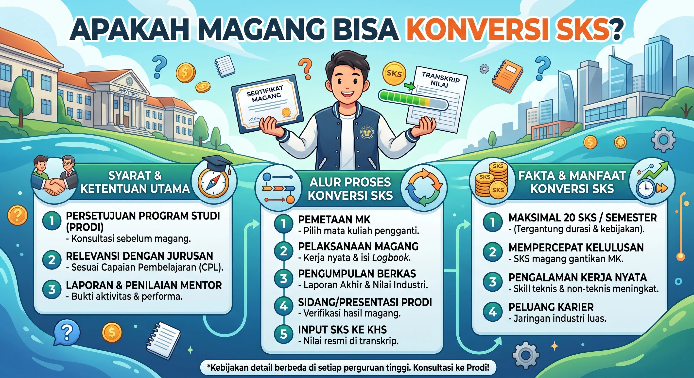 Apakah Magang Berdampak Bisa Konversi SKS?