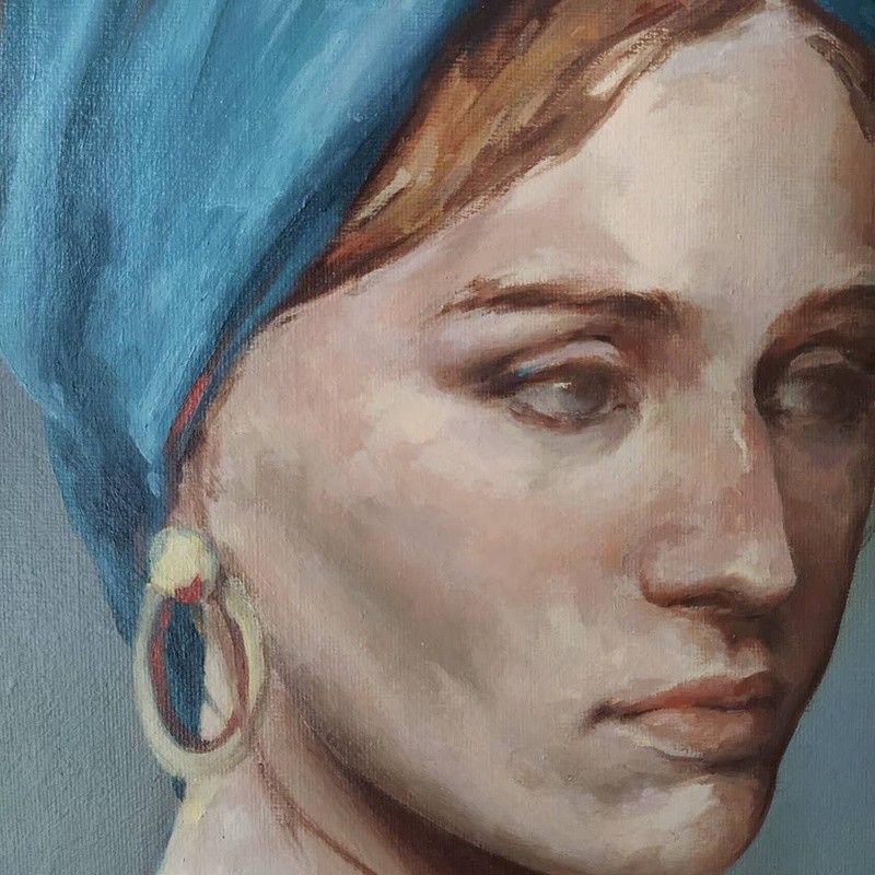 Portrait avec profondeur du regard