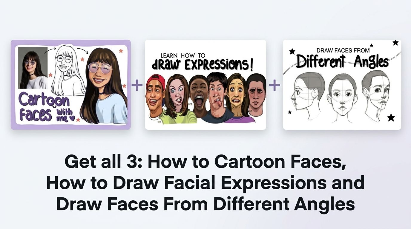 Bundle Offer: 3-in-1 Cartoon Face Mastery