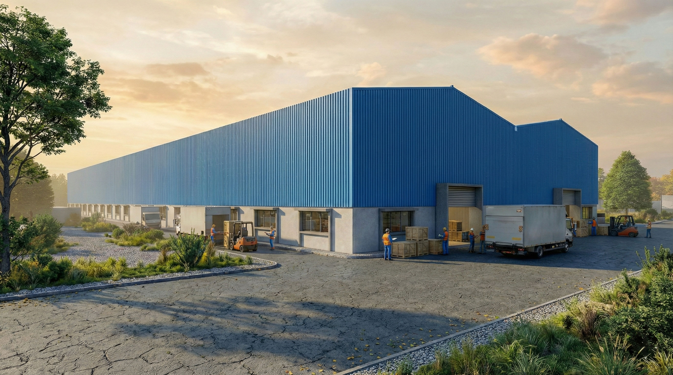 Factory Shed - View 2