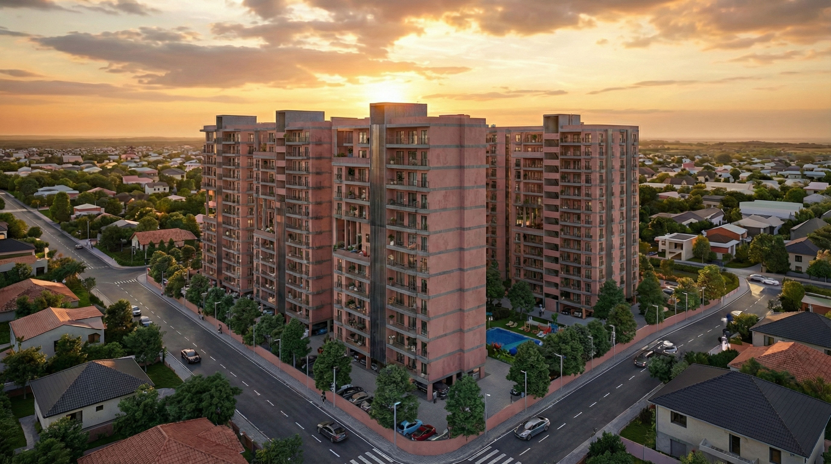 The Offset Towers - View 4