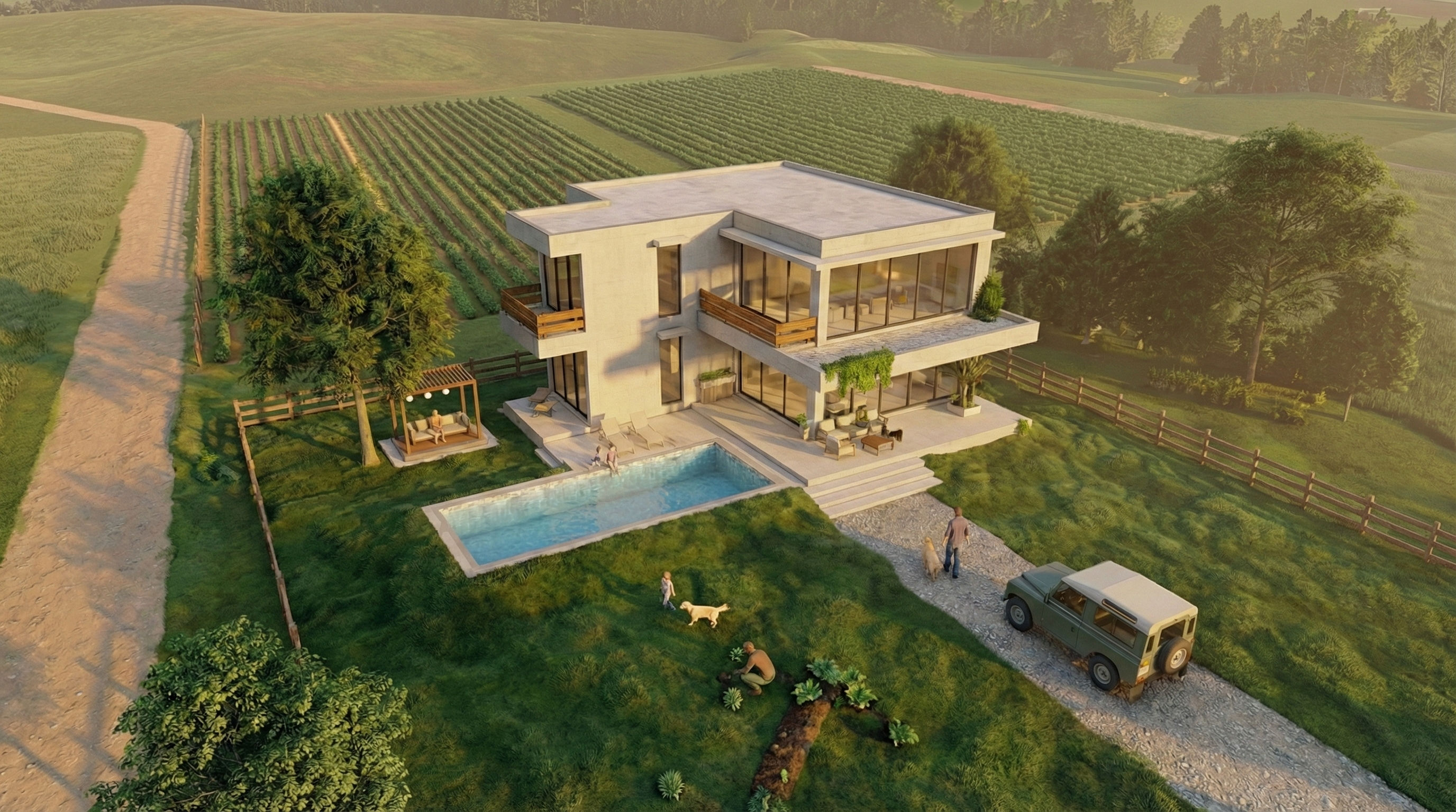 The Overhange House - View 4