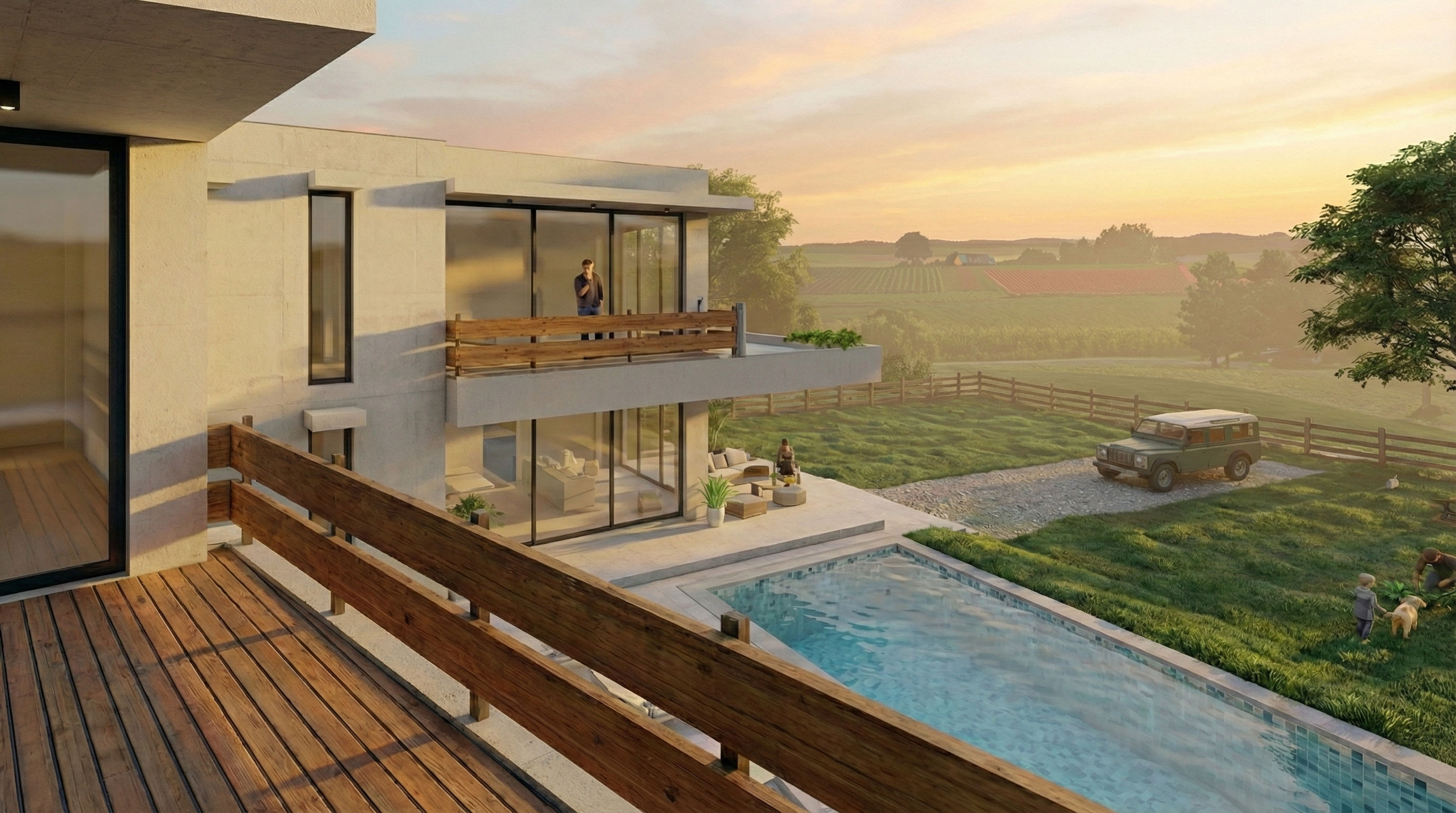 The Overhange House - View 6