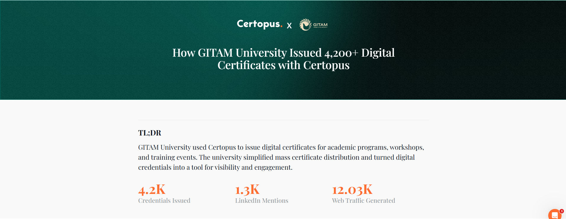 Micro Credentials