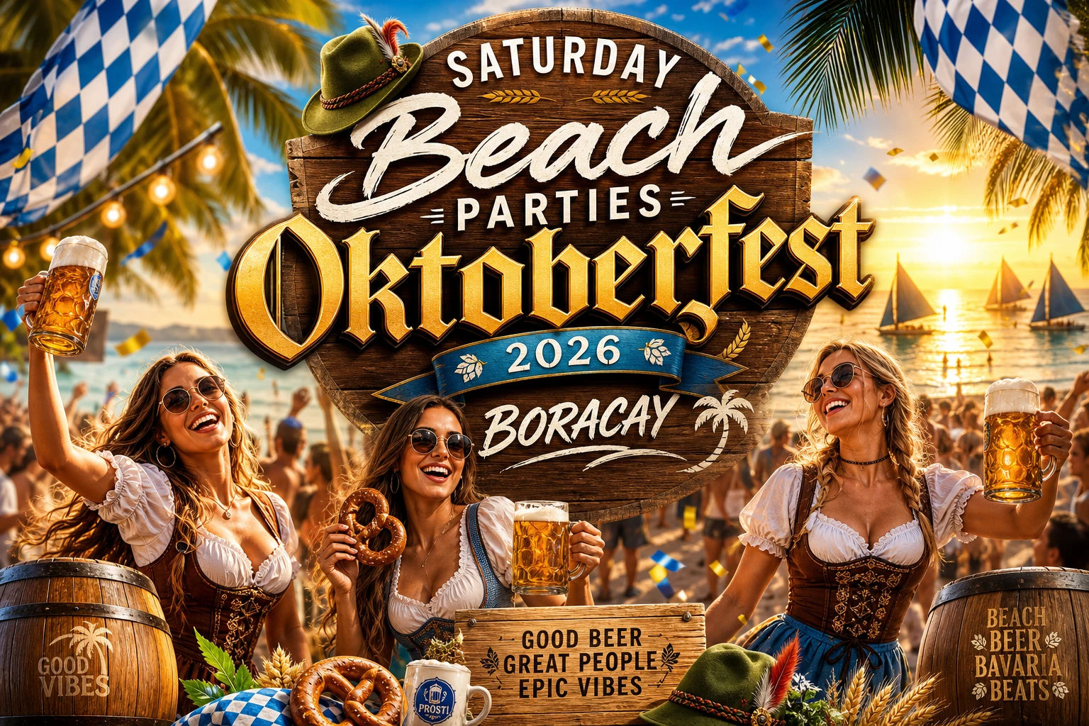 Saturday Beach Parties (Oktoberfest) 2026