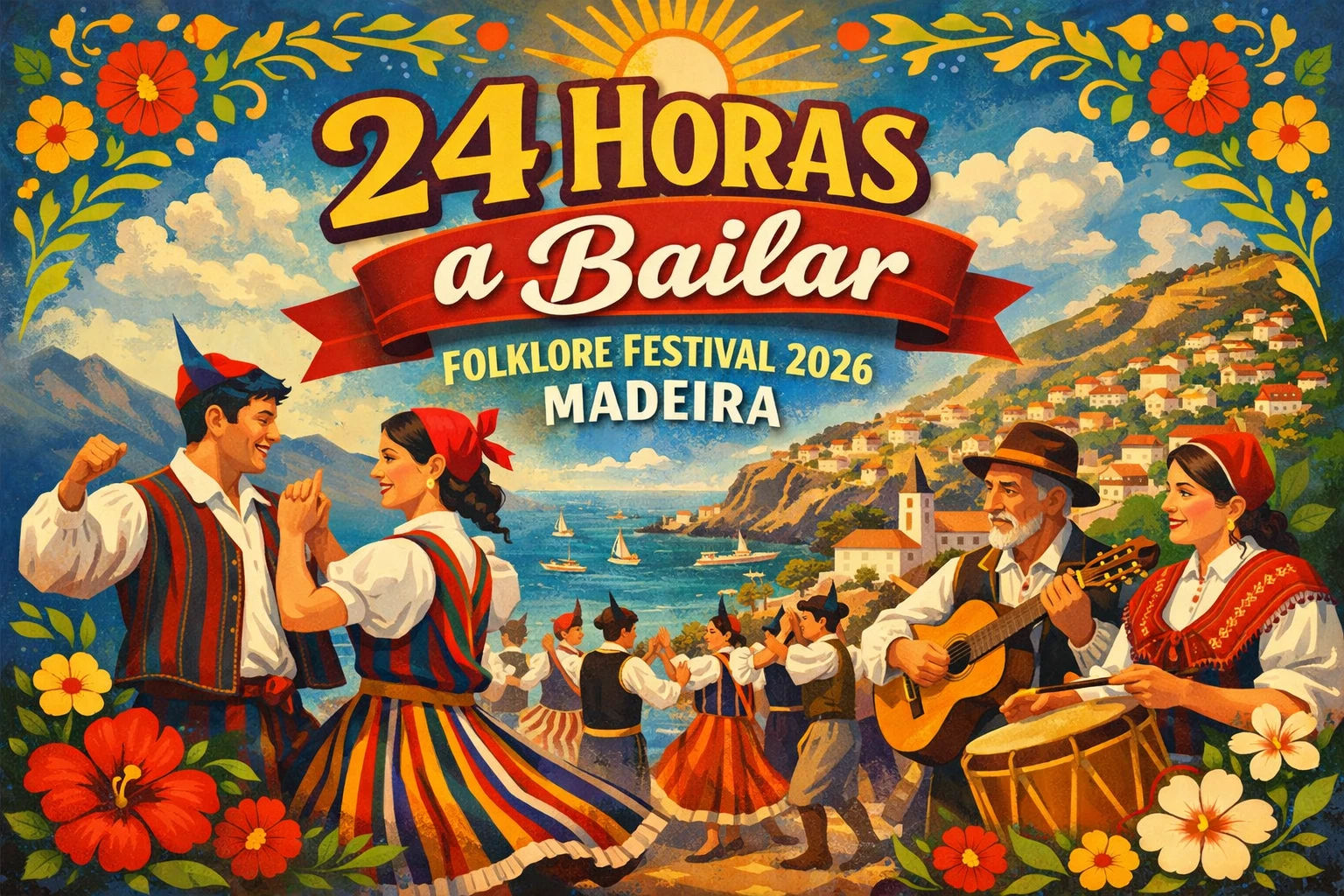 "24 Horas a Bailar" Folklore Festival 2026