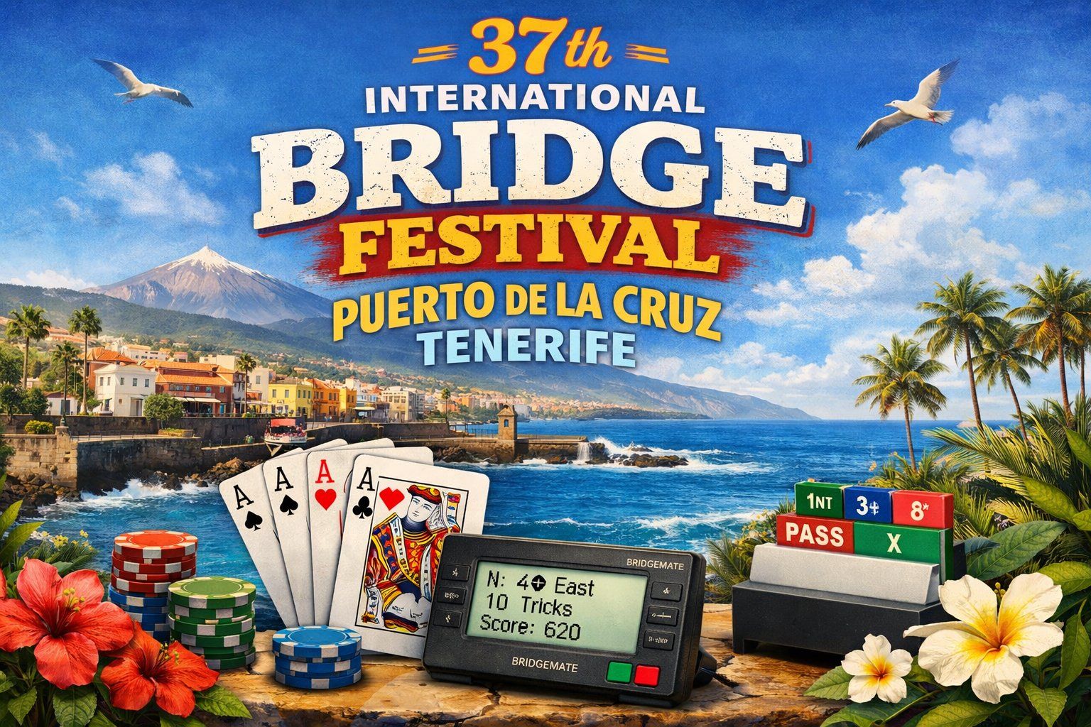 37th International Bridge Festival (Puerto de la Cruz)