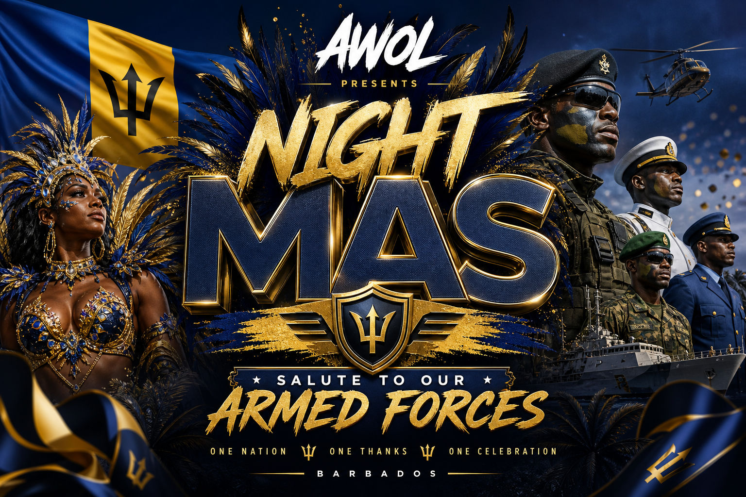 AWOL Presents Night Mas: Salute to Our Armed Forces 2026