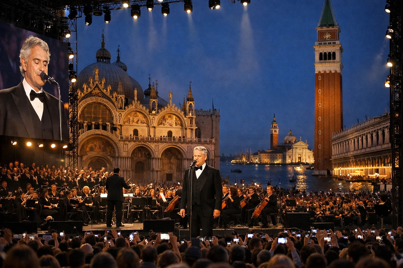 Andrea Bocelli Live – Piazza San Marco 2026