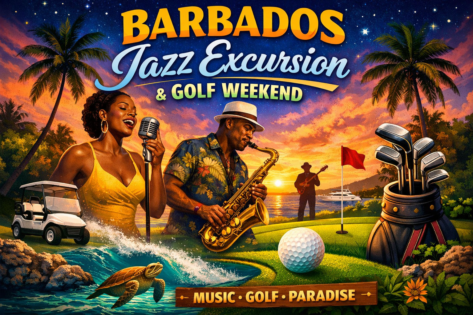 Barbados Jazz Excursion & Golf Weekend