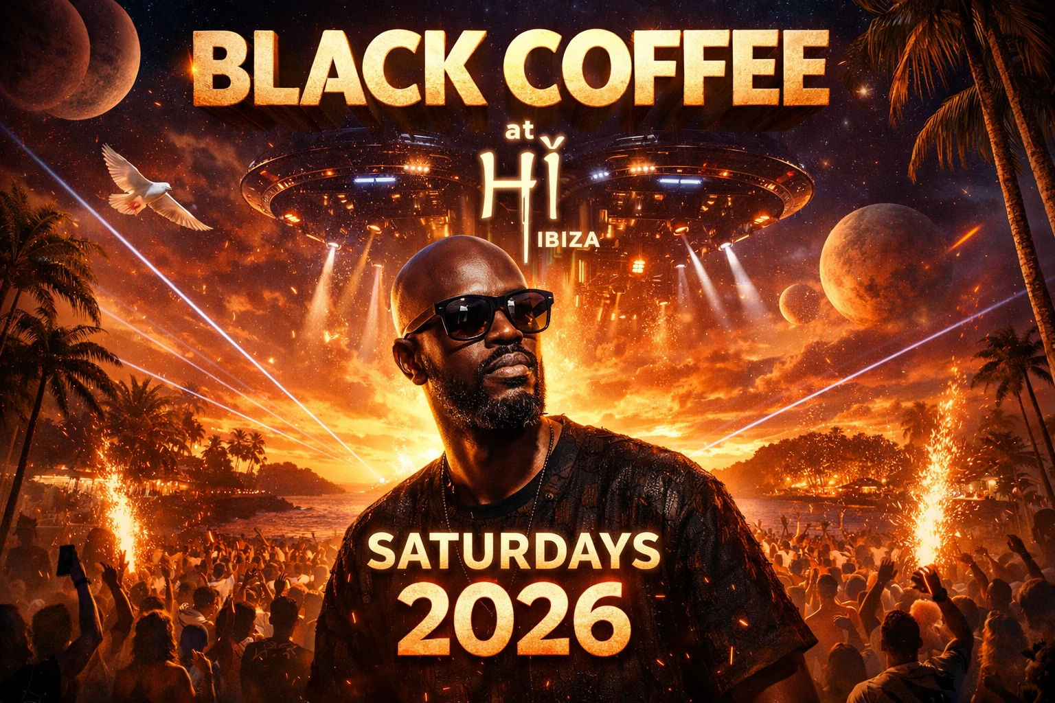 Black Coffee at Hï Ibiza – Saturdays 2026