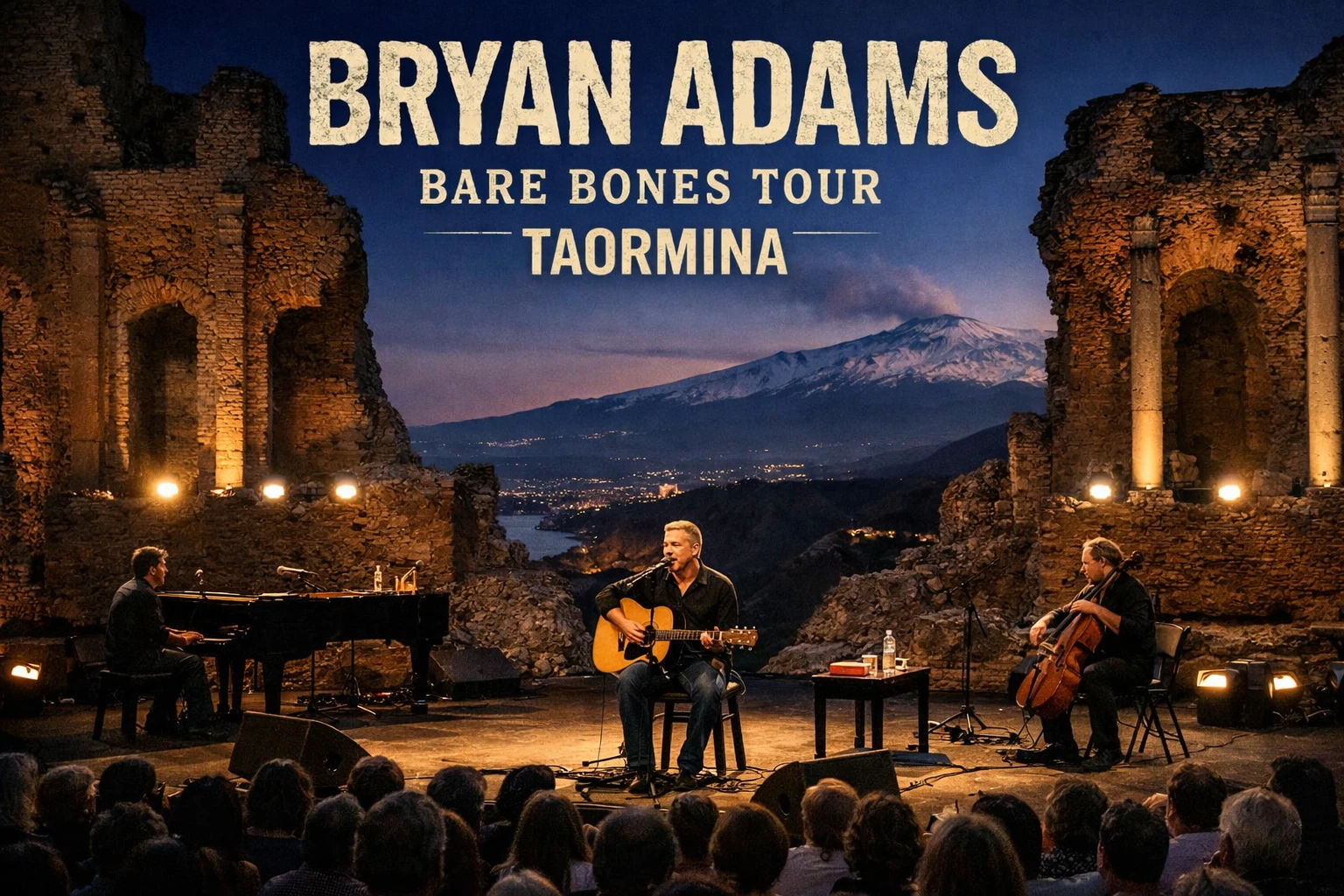Bryan Adams – Bare Bones Tour Live, Taormina 2026