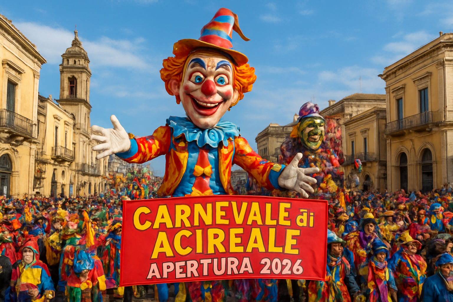 Carnival of Acireale – Opening Period 2026