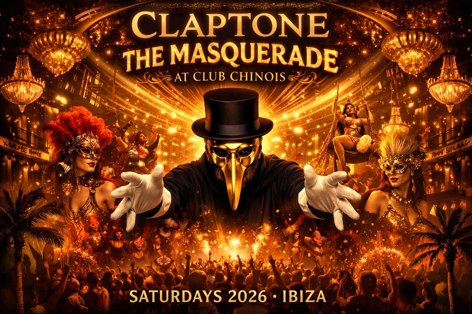 Claptone: The Masquerade at Club Chinois – Saturdays 2026