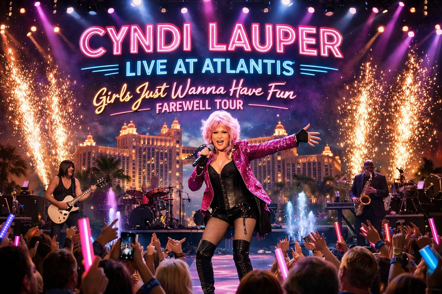 Cyndi Lauper Live at Atlantis (Girls Just Wanna Have Fun Farewell Tour) 2026