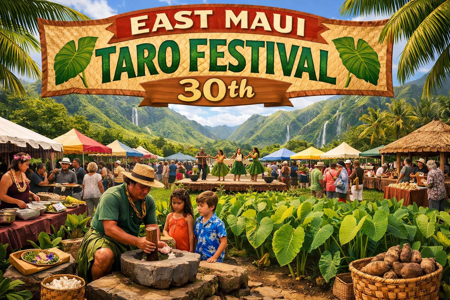 East Maui Taro Festival (30th) 2026