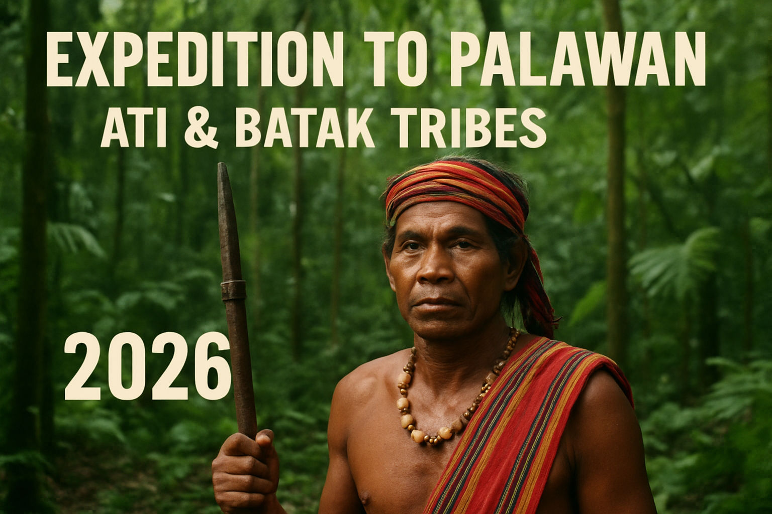 Expedition to Palawan: Ati & Batak Tribes 2026