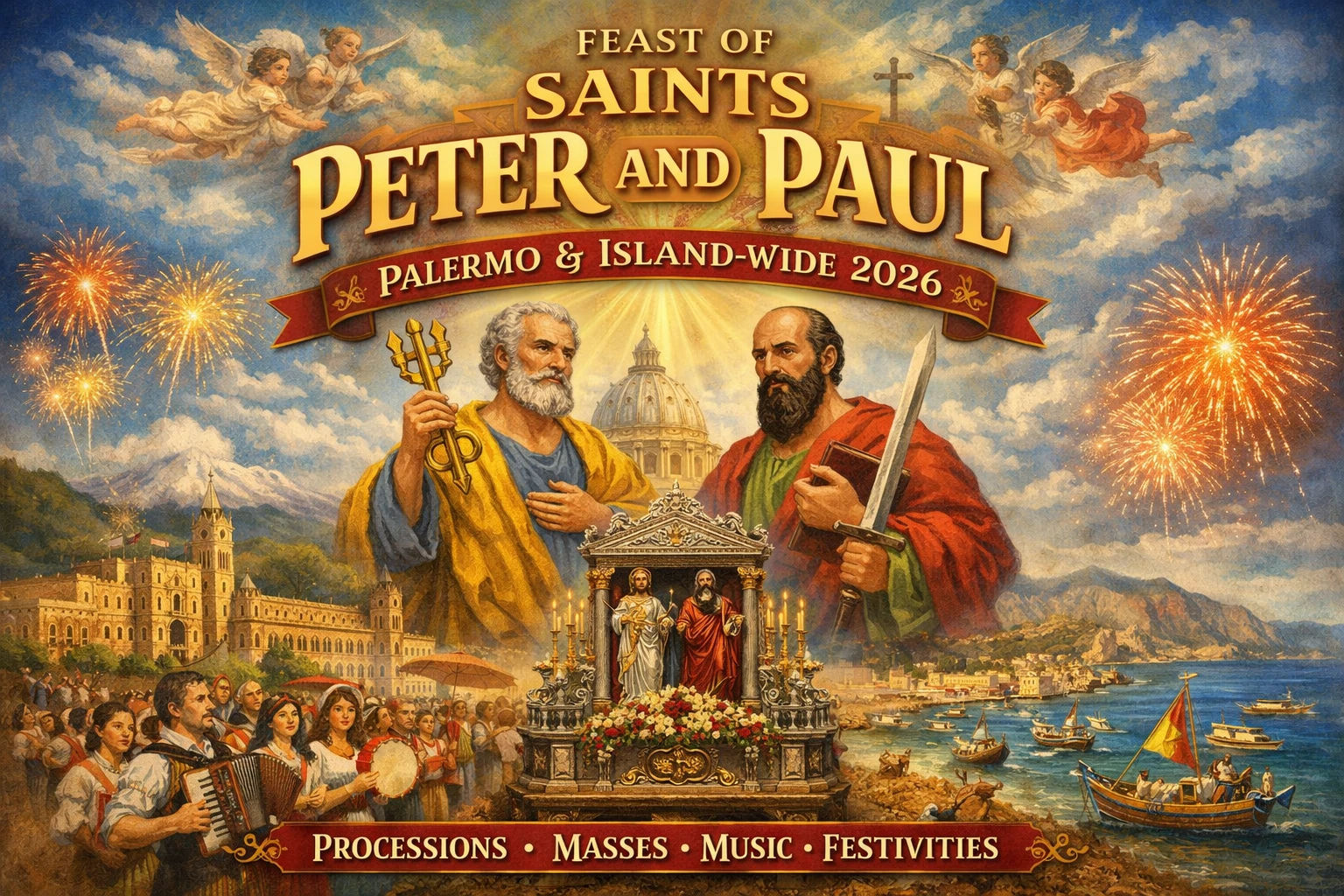 Feast of Saints Peter and Paul – Palermo & Island-wide 2026
