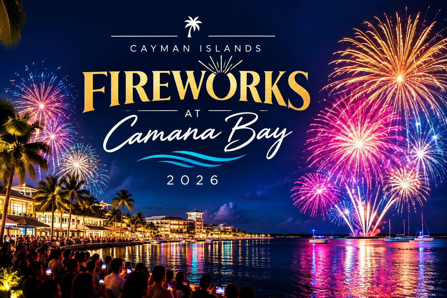 Fireworks at Camana Bay 2026