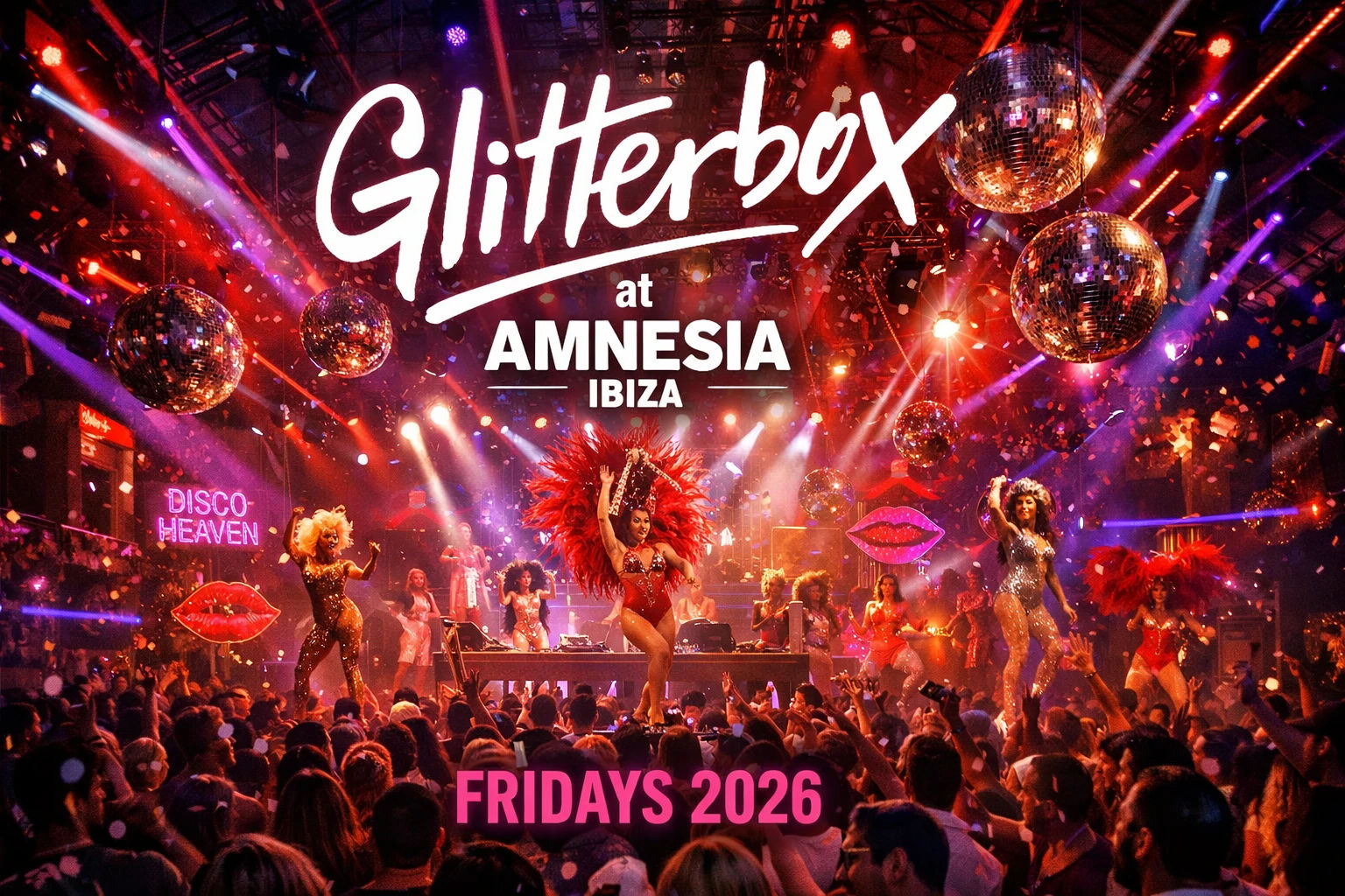 Glitterbox at Amnesia – Fridays 2026