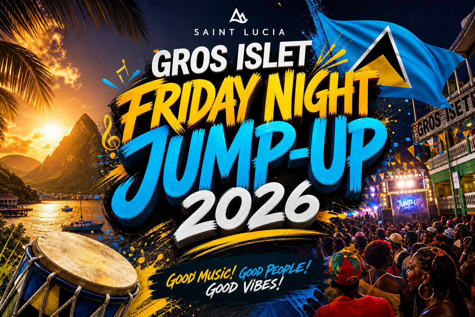 Gros Islet Friday Night Jump-Up 2026