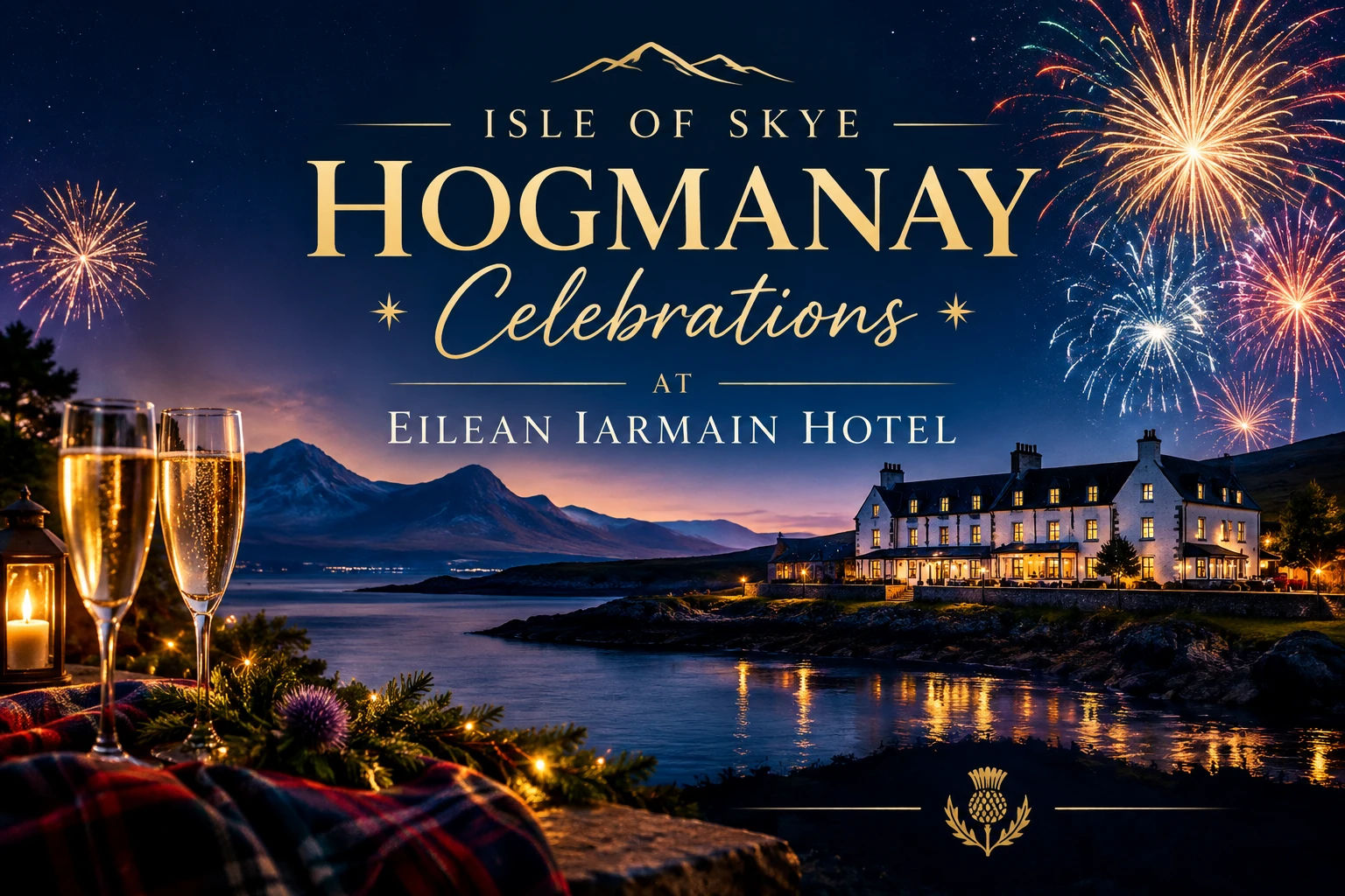 Hogmanay Celebrations at Eilean Iarmain Hotel 2026